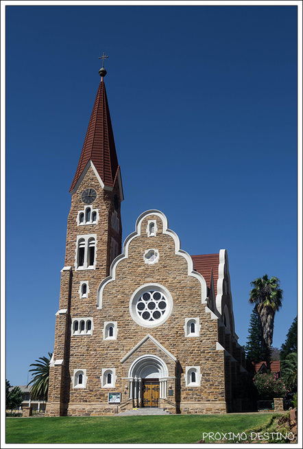 Iglesia de la capital de Namibia, Windhoek