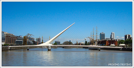 Puente de la Mujer - Puerto Madero - Buenos Aires